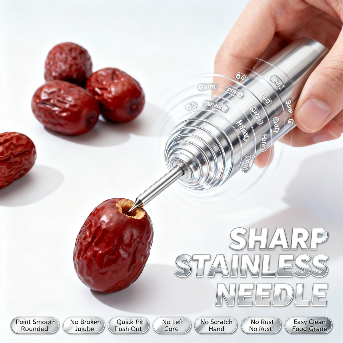 ๐ Enjoy Fresh Fruit More Easily With A Smart Cherry & Date Pitter Designed For Cleaner Preparation