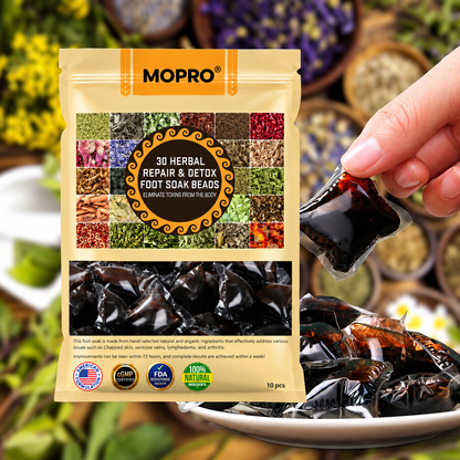 MOPRO® 30 Herbal Repair & Detox Foot Bath Beads🦶 transform your daily foot care routine into a relaxing and enjoyable at-home spa experience🏠🛁