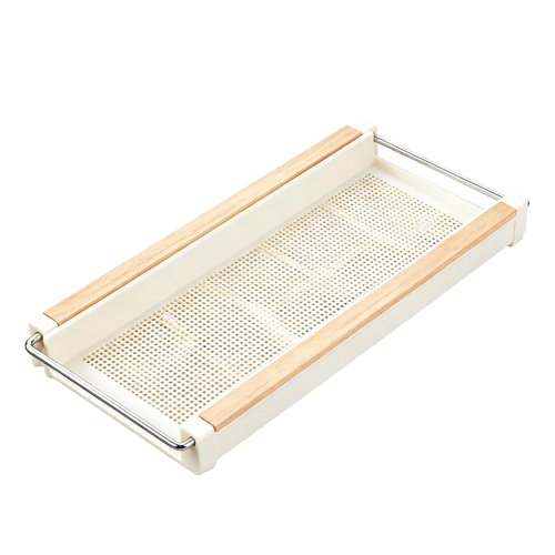 🥬 Expand Your Kitchen Efficiency With A Flexible Sink Colander Designed For Washing, Draining & Organizing