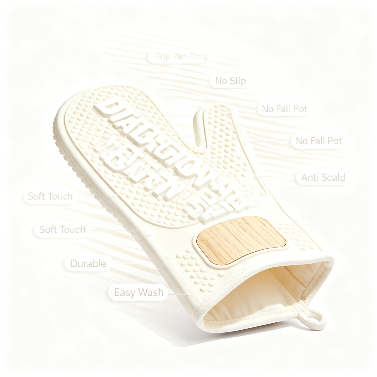 🧤 Heat Without Fear — Premium Silicone Oven Mitt Designed for Safer, More Comfortable Cooking