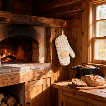 🧤 Heat Without Fear — Premium Silicone Oven Mitt Designed for Safer, More Comfortable Cooking