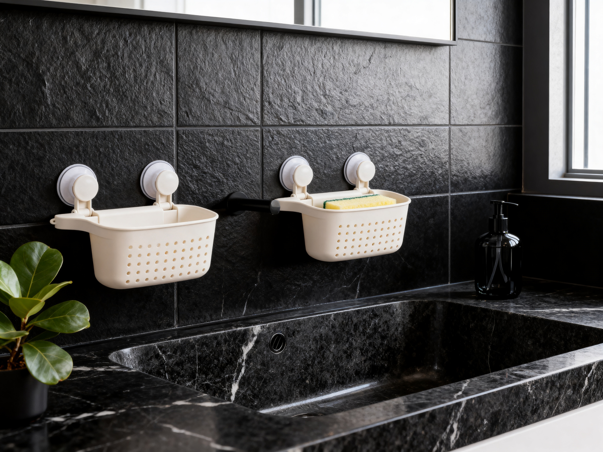 🧺 Upgrade Your Kitchen Organization — Expandable Sink Caddy Designed to Keep Your Countertop Clean & Clutter-Free