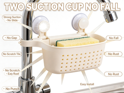 🧺 Upgrade Your Kitchen Organization — Expandable Sink Caddy Designed to Keep Your Countertop Clean & Clutter-Free