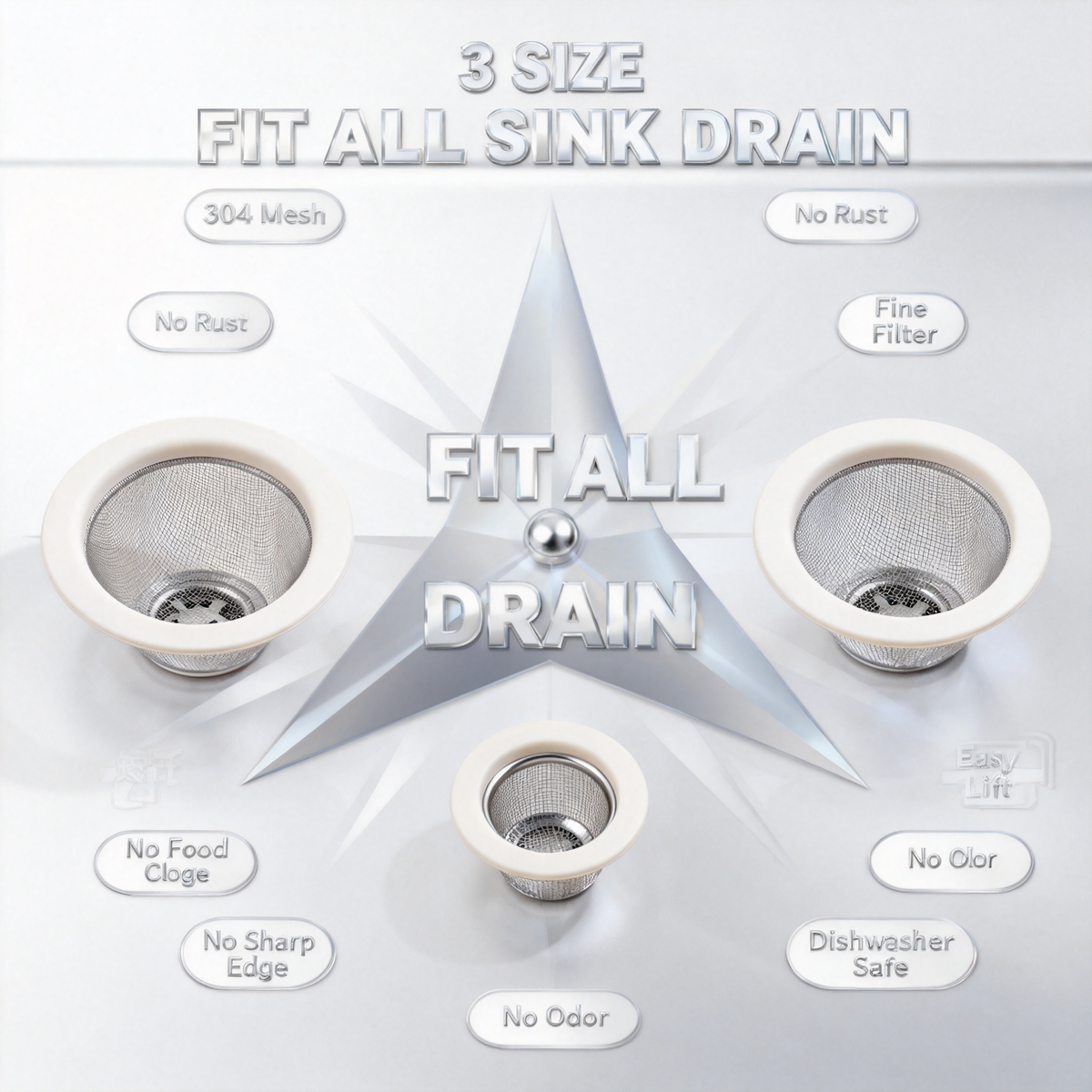 🥗 Smart Kitchen Drain Basket — The Ultimate Solution for Faster Washing, Cleaner Food Prep & Effortless Drainage