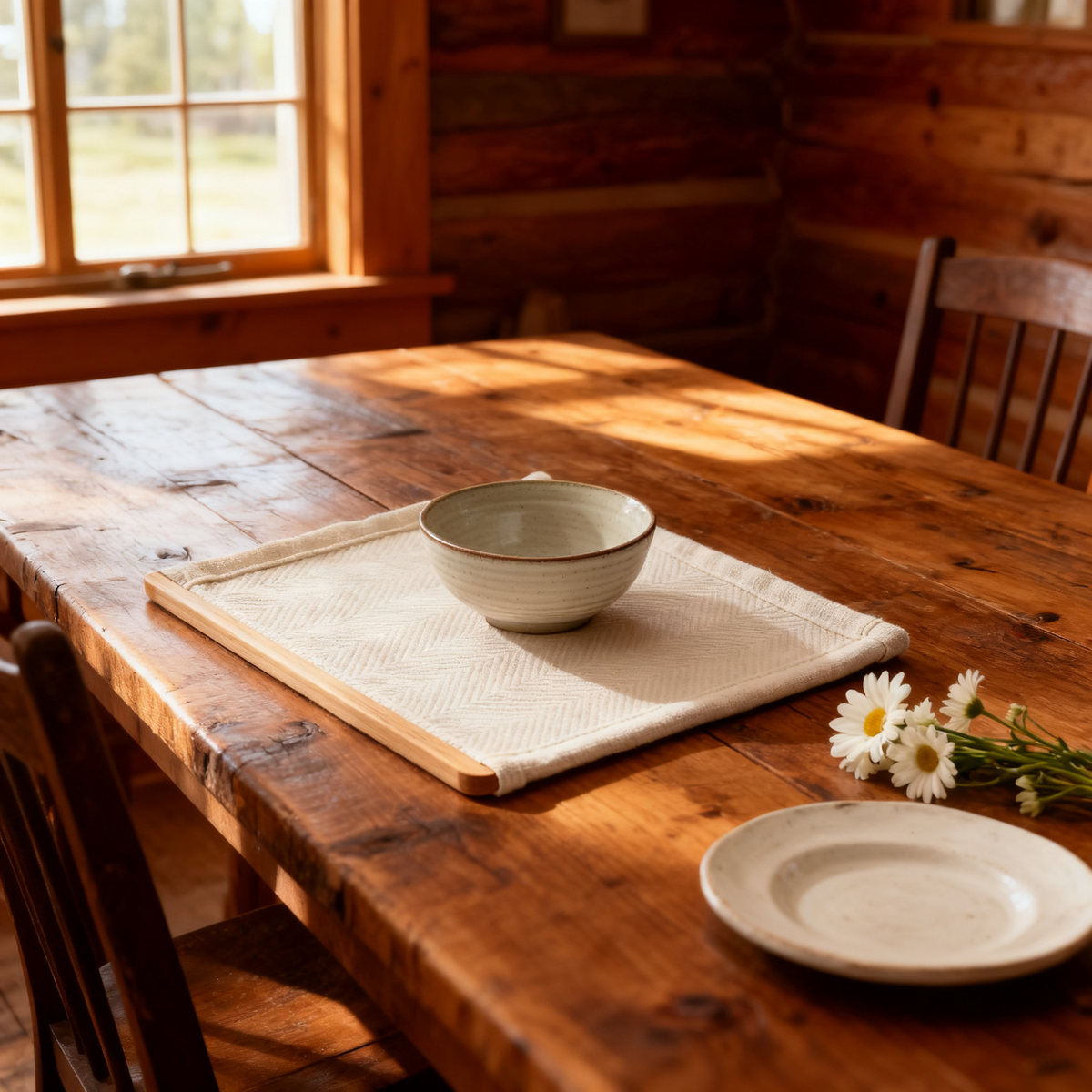 🌿 Keep Your Kitchen Beautiful & Dry — Premium Wooden Edge Absorbent Mat Designed for Cleaner Countertops