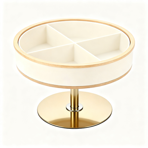 🔄 Effortless Organization at Your Fingertips — 360° Rotating Storage Tray Designed for a Cleaner & Smarter Home