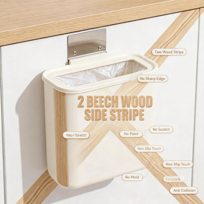 🗑️ A Cleaner Kitchen Starts Here — Wall Mounted Hanging Trash Can Designed for Smarter Space Saving
