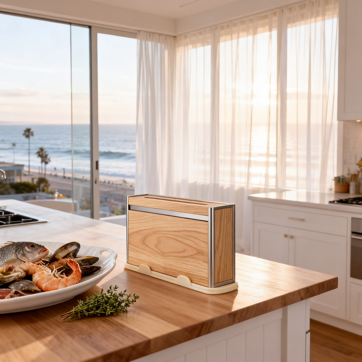 🔪 Wooden Knife Storage Block — A Stylish Organization Solution for a Safer and More Beautiful Kitchen
