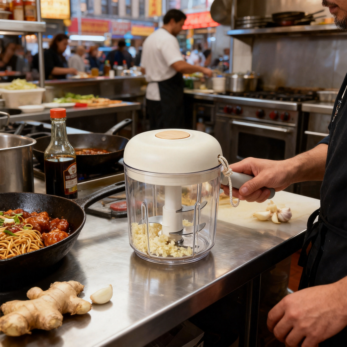 🌿🥗Chop Fresh Ingredients In Seconds — A Powerful Manual Food Chopper Designed For Effortless Everyday Cooking