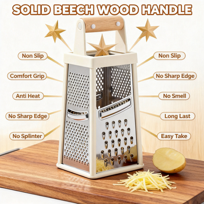 🧀 Create Beautiful Homemade Dishes With One Essential Kitchen Tool — The Multi-Sided Grater Designed For Everyday Creativity