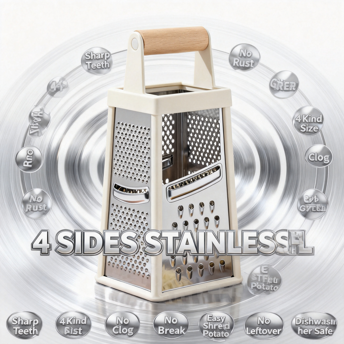 🧀 Create Beautiful Homemade Dishes With One Essential Kitchen Tool — The Multi-Sided Grater Designed For Everyday Creativity