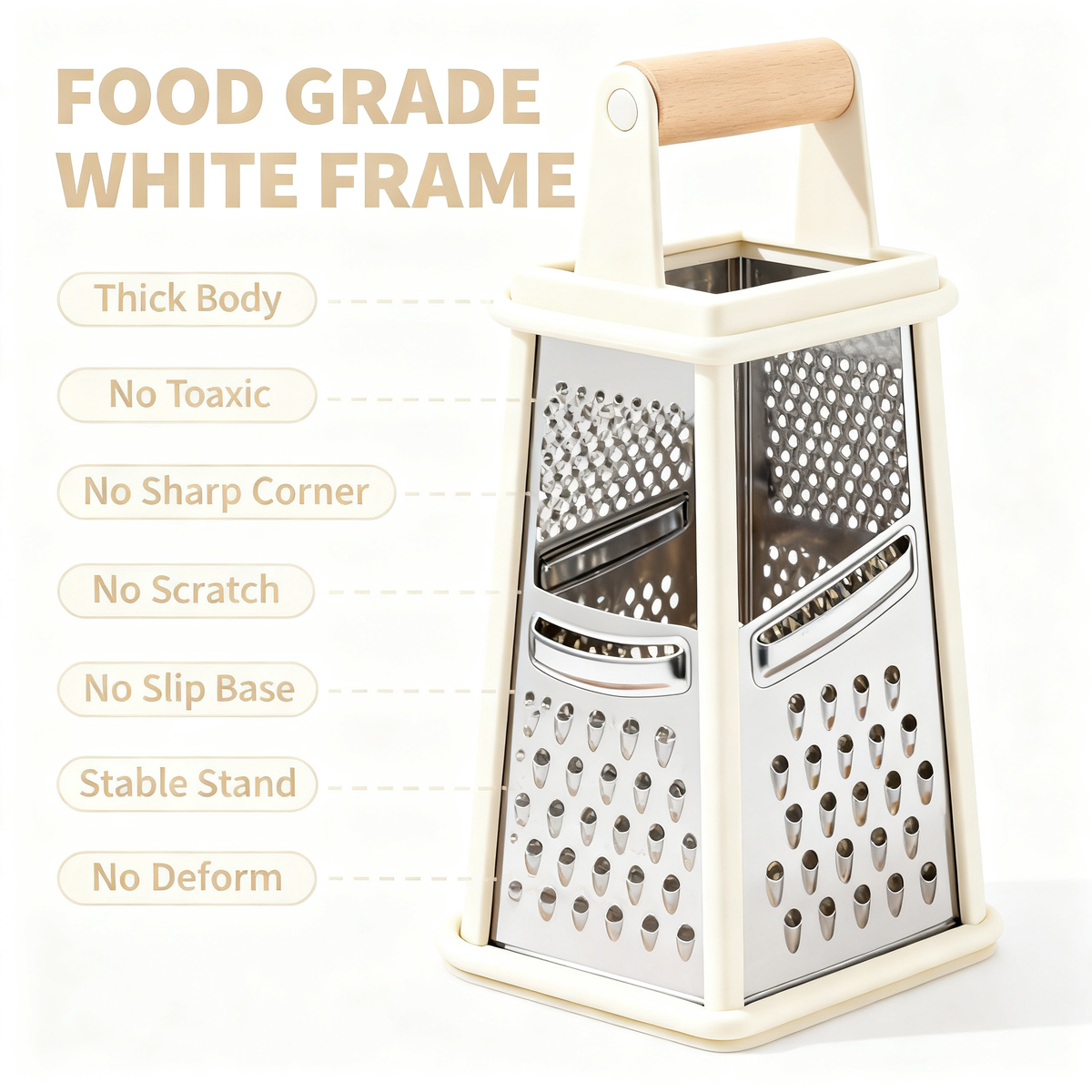 🧀 Create Beautiful Homemade Dishes With One Essential Kitchen Tool — The Multi-Sided Grater Designed For Everyday Creativity