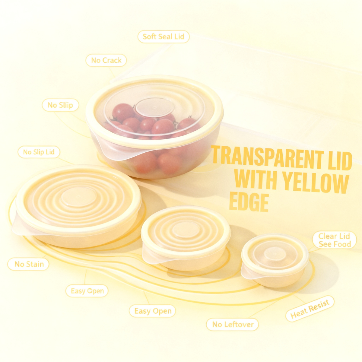 🤍 Keep Your Food Fresher For Longer With A Beautifully Designed Airtight Storage Container