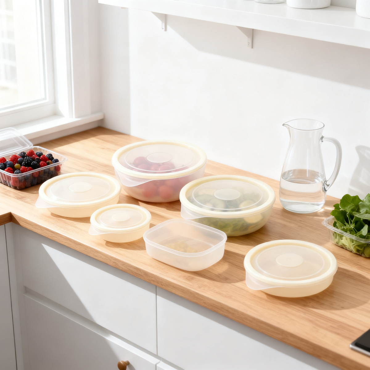 🤍 Keep Your Food Fresher For Longer With A Beautifully Designed Airtight Storage Container
