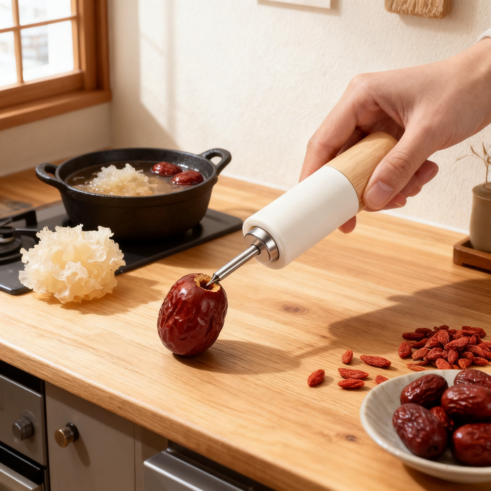 🍒 Enjoy Fresh Fruit More Easily With A Smart Cherry & Date Pitter Designed For Cleaner Preparation