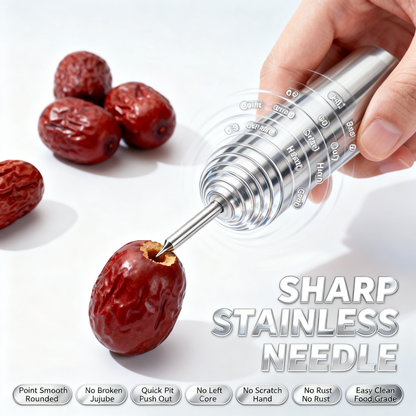 🍒 Enjoy Fresh Fruit More Easily With A Smart Cherry & Date Pitter Designed For Cleaner Preparation