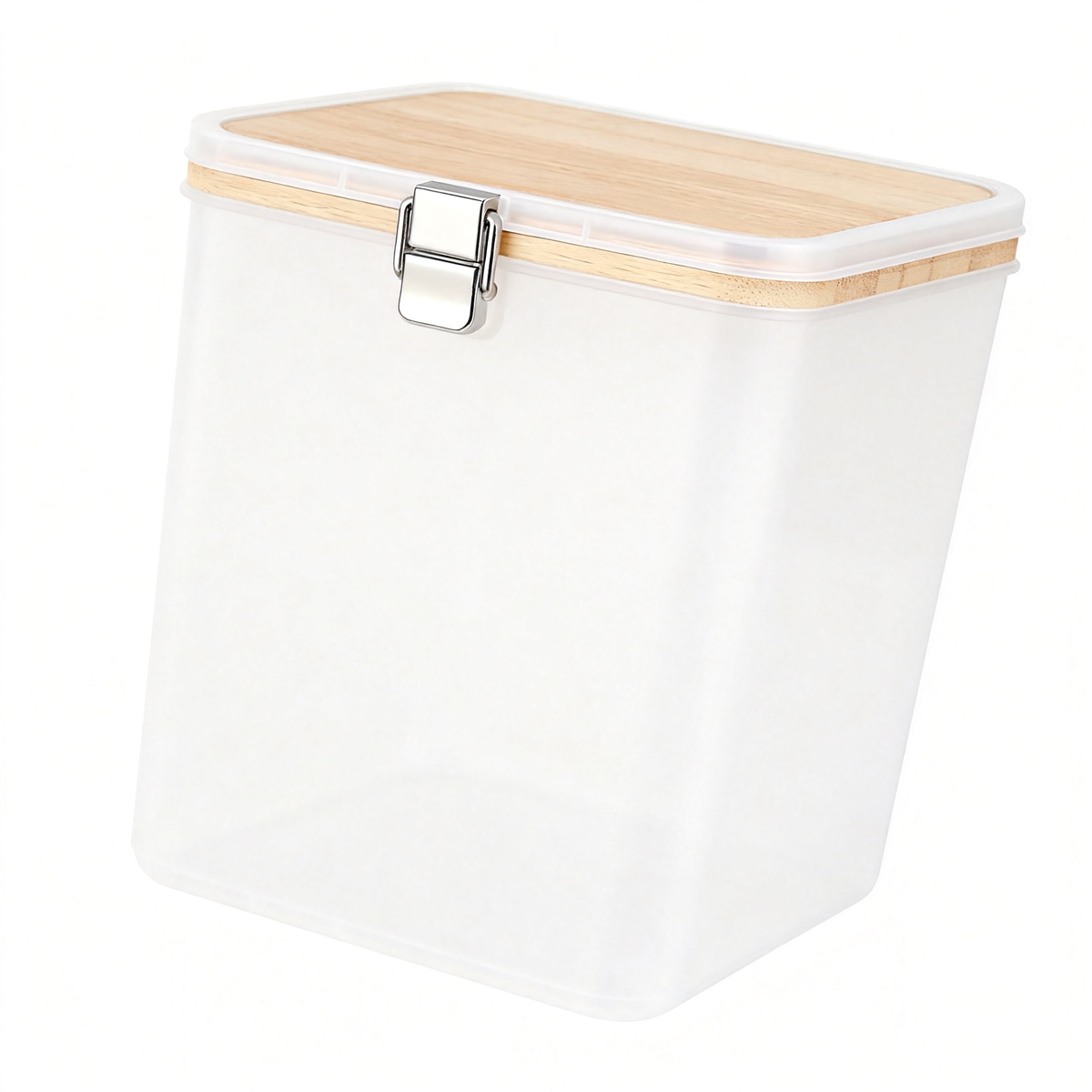🤎 Add Natural Beauty To Your Kitchen With A Bamboo Lid Storage Box Designed For Elegant Organization