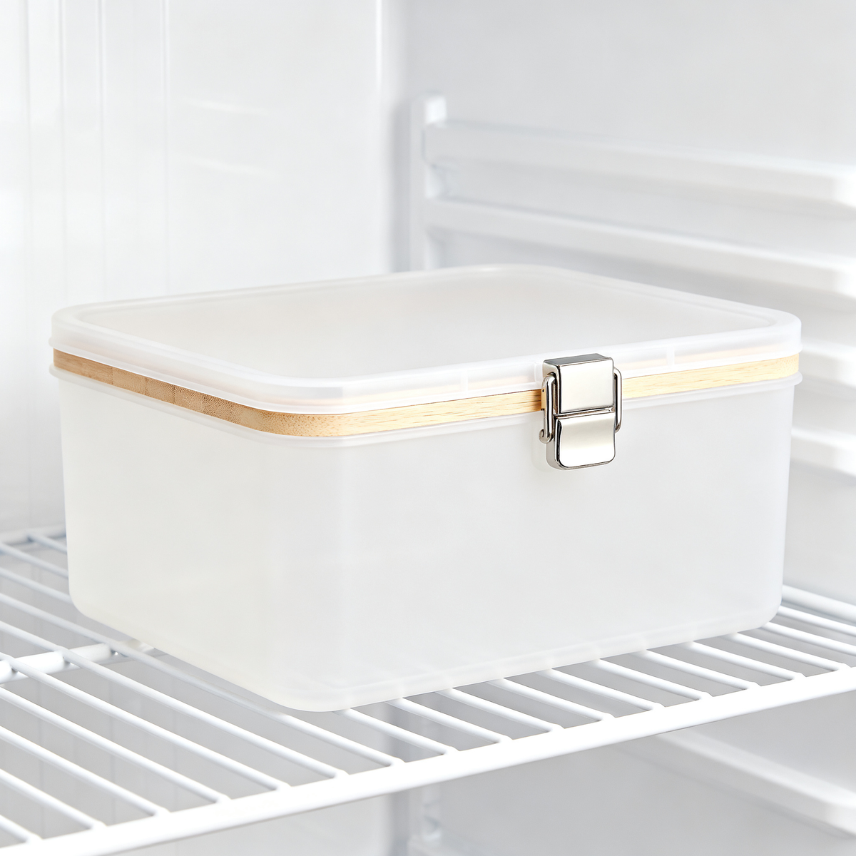 🤎 Add Natural Beauty To Your Kitchen With A Bamboo Lid Storage Box Designed For Elegant Organization